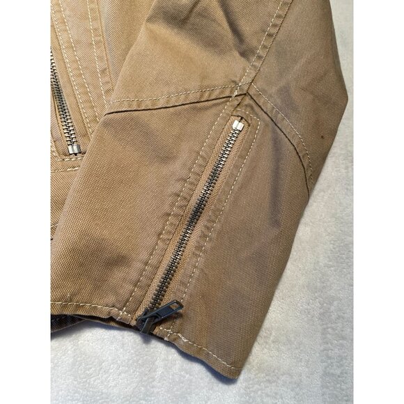 Boden Womens Casual Biker Jacket Coat Lining Y2K Sz 10 Classiccore Streetcore - Picture 9 of 11